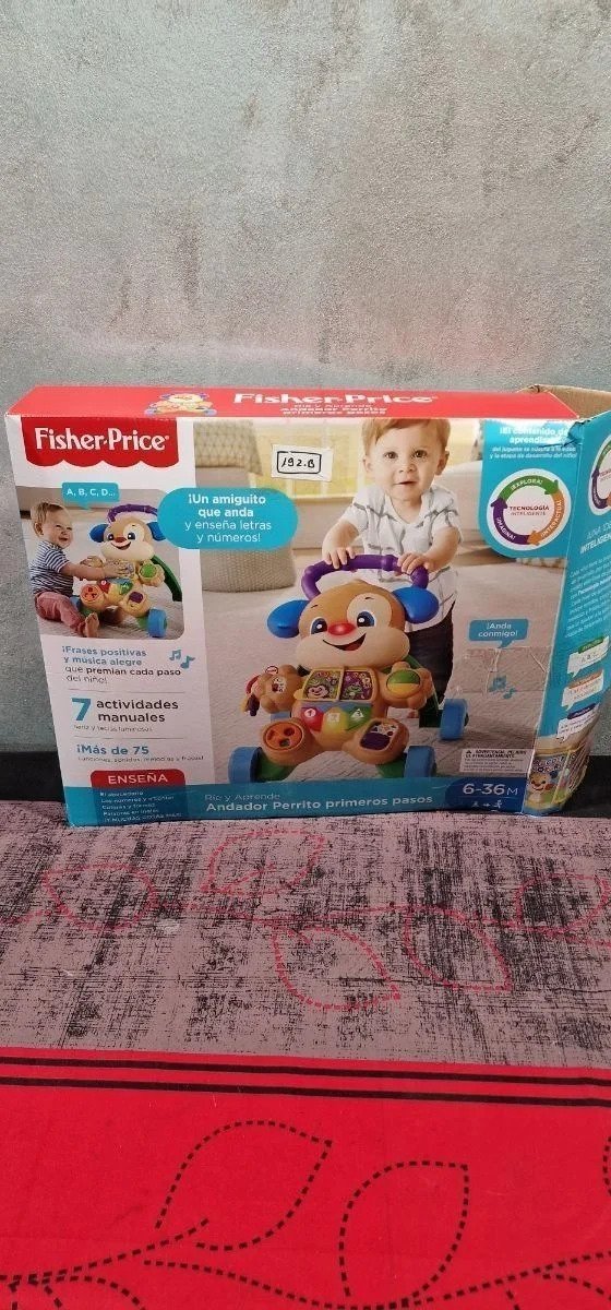 Fisher-Price Ríe y aprende Andador Perrito Primeros Pasos - Imagen 9