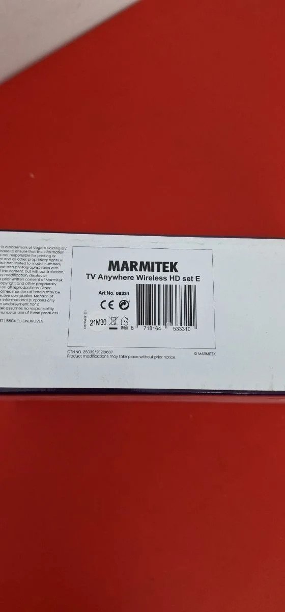 Marmitek Wireless HDMI Extender TV Anywhere Wireless HD - 1080p Full HD - Imagen 10