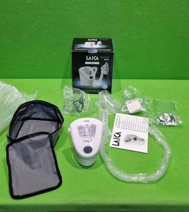 Laica Aerosol ultrasónico portátil MD6026 para adultos y niño - Imagen 3