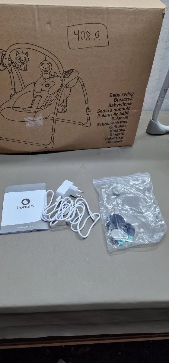 LIONELO Ruben Columpio-hamaca para bebé Niño - Imagen 9