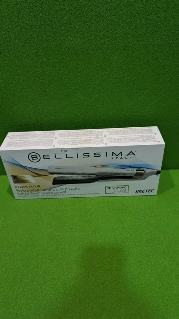 Bellissima Imetec Steam Elixir, plancha de vapor, cabello liso - Imagen 11
