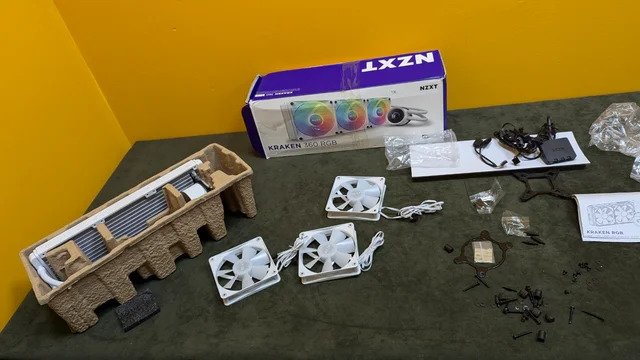 NZXT Kraken 360 RGB - Enfriador líquido de CPU AIO de 360 mm - Imagen 7