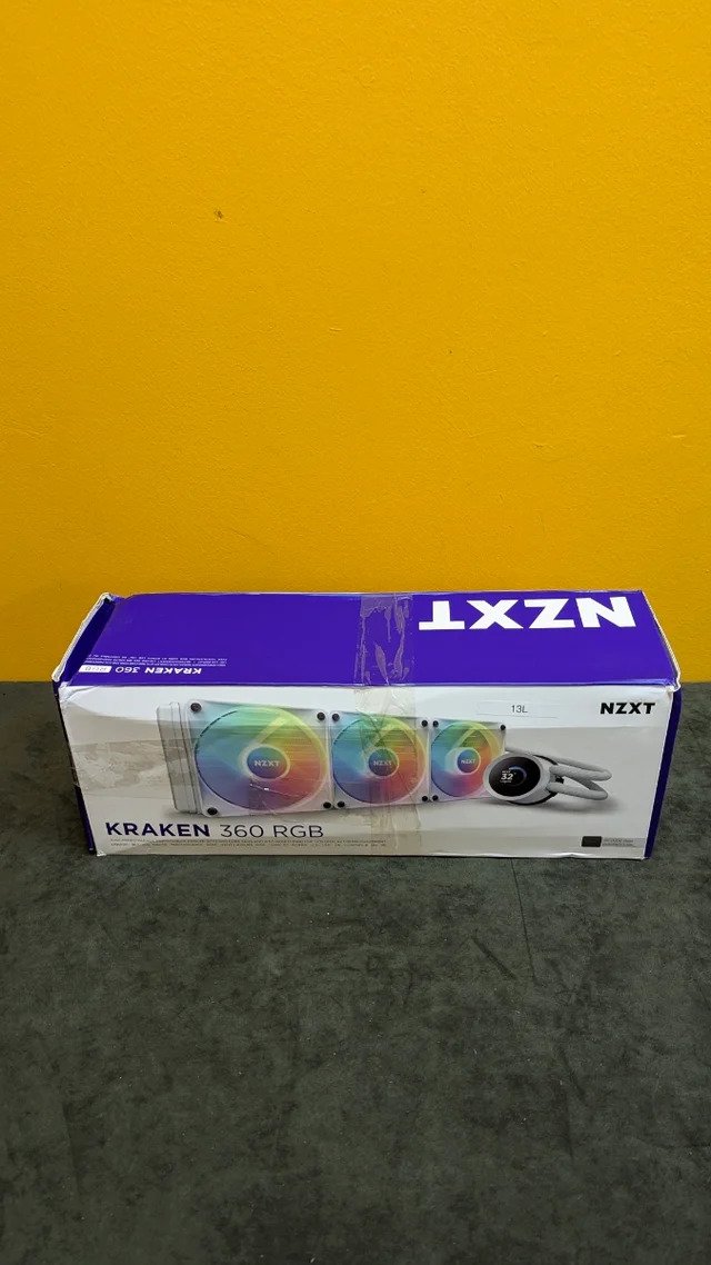 NZXT Kraken 360 RGB - Enfriador líquido de CPU AIO de 360 mm - Imagen 11