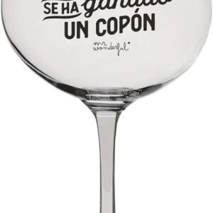 Mr. Wonderful Copa de balón de Vidrio