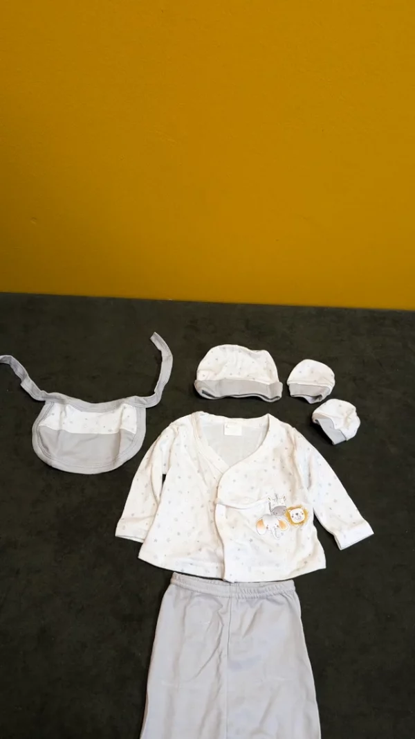 Interbaby Set Regalo Bebé 5 Piezas, modelo Elefantito - Imagen 3