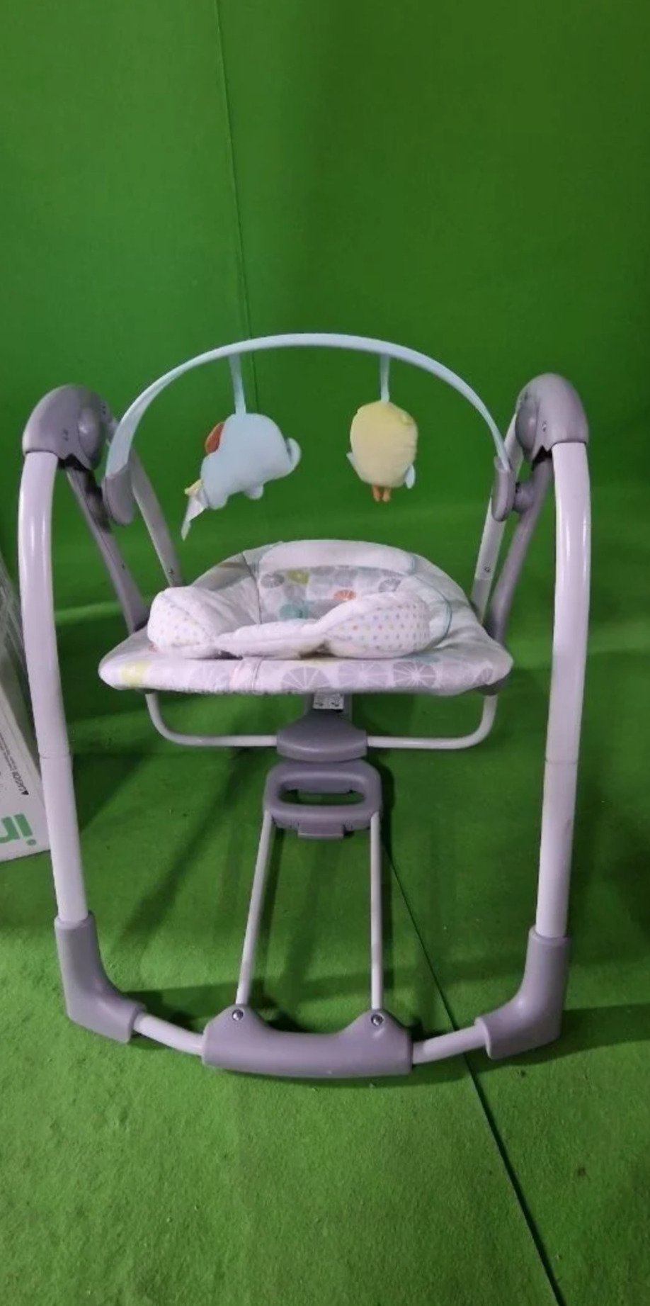 Ingenuity, Columpio Compacto Plegable Hugs & Hoots - Imagen 8