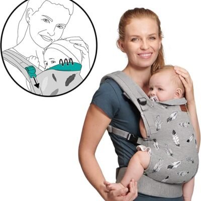  Kinderkraft Mochila Portabebé MILO, Canguro