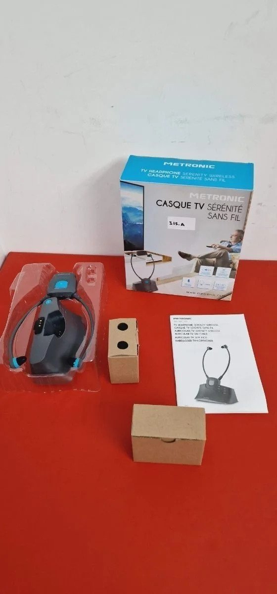 Metronic 480183 - Auriculares sin cable para TV "SERENITÉ" - Imagen 10