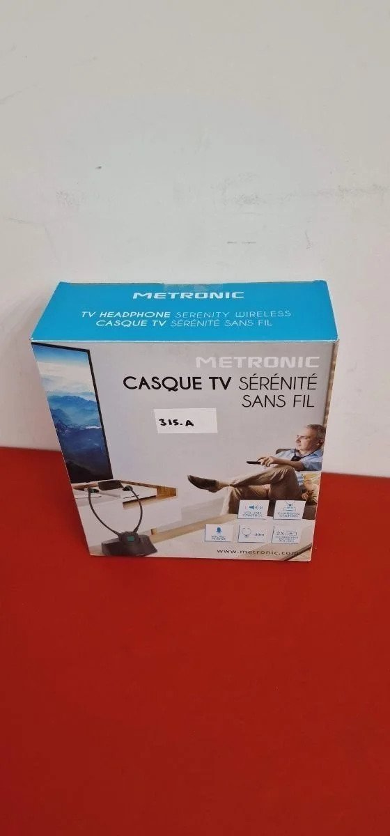 Metronic 480183 - Auriculares sin cable para TV "SERENITÉ" - Imagen 11