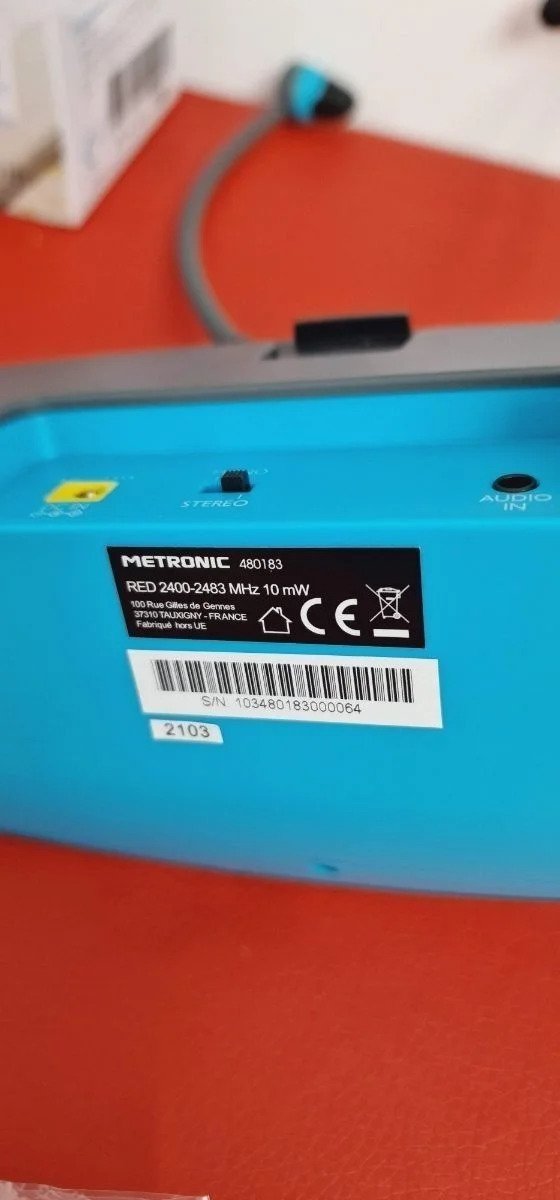 Metronic 480183 - Auriculares sin cable para TV "SERENITÉ" - Imagen 7