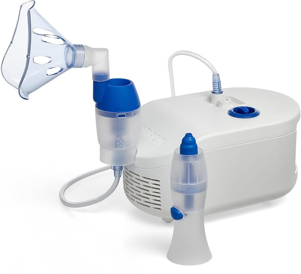 Omron - Nebulizador X102 con lavado nasal 2 en 1