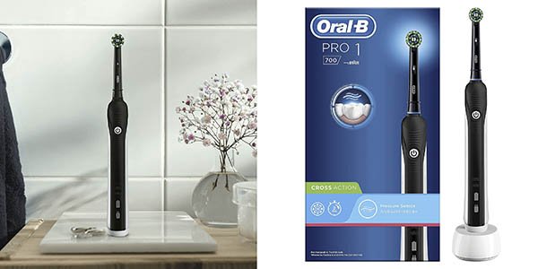Oral-B Pro 1 700 Cepillo de Dientes Eléctrico con Mango Recargable