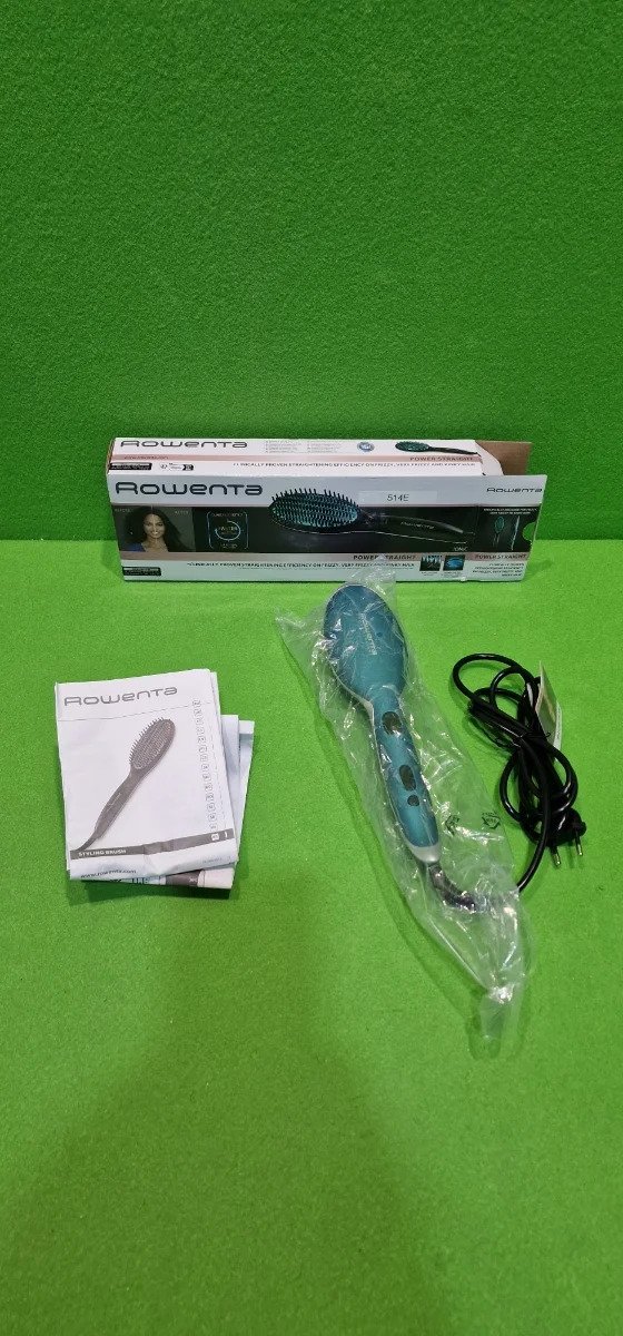 Rowenta Cepillo alisador Power Straight CF5820F0 para cabello muy rizado - Imagen 3