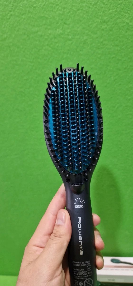 Rowenta Cepillo alisador Power Straight CF5820F0 para cabello muy rizado - Imagen 7