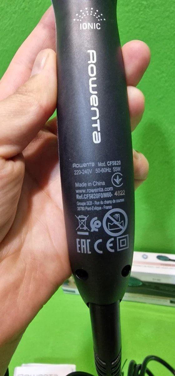 Rowenta Cepillo alisador Power Straight CF5820F0 para cabello muy rizado - Imagen 9