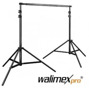 Walimex Pro Teleskop - Soporte telescópico para fondo fotográfico