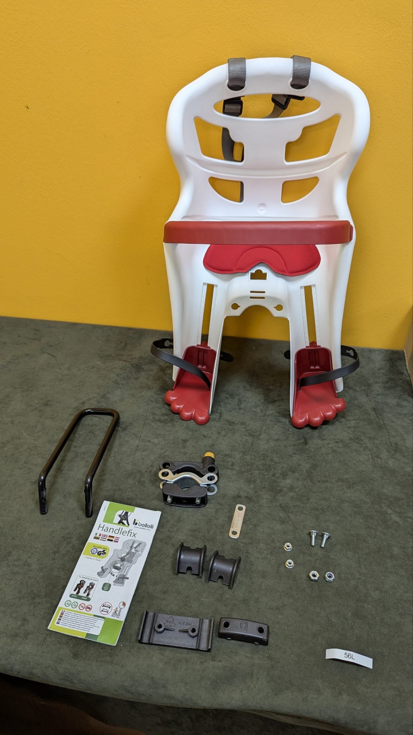 Tatoo Plus - Asiento Delantero de Bicicleta para Niños - Imagen 2