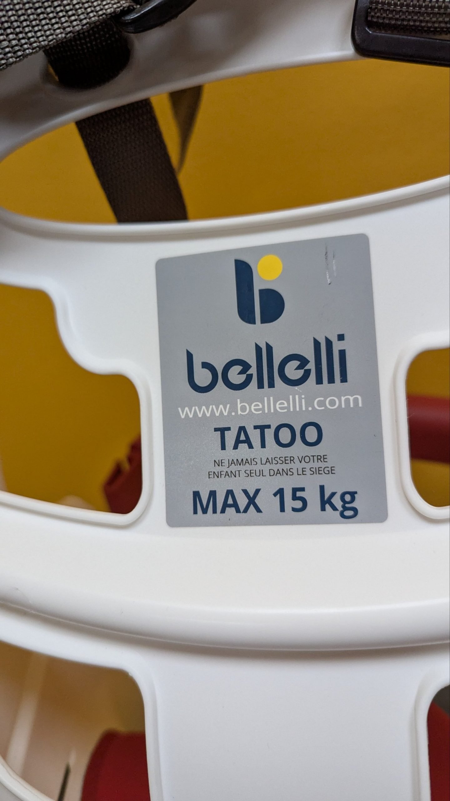 Tatoo Plus - Asiento Delantero de Bicicleta para Niños - Imagen 8