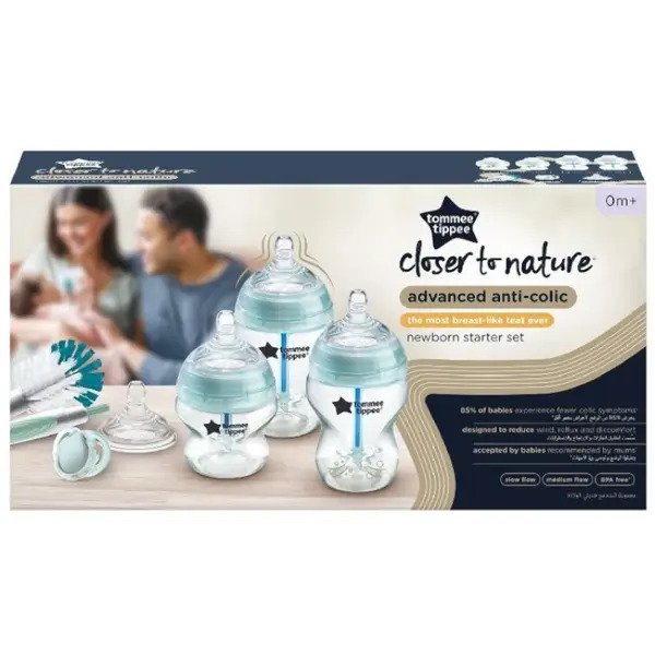 Tommee Tippee Kit de Biberones Recién Nacido Anticólico