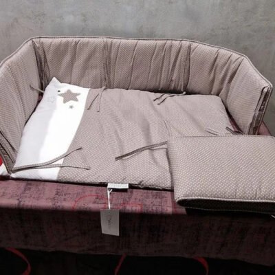 Vestidura para minicuna pirulos