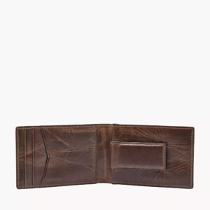 Cartera plegable Derrick con clip para billetes