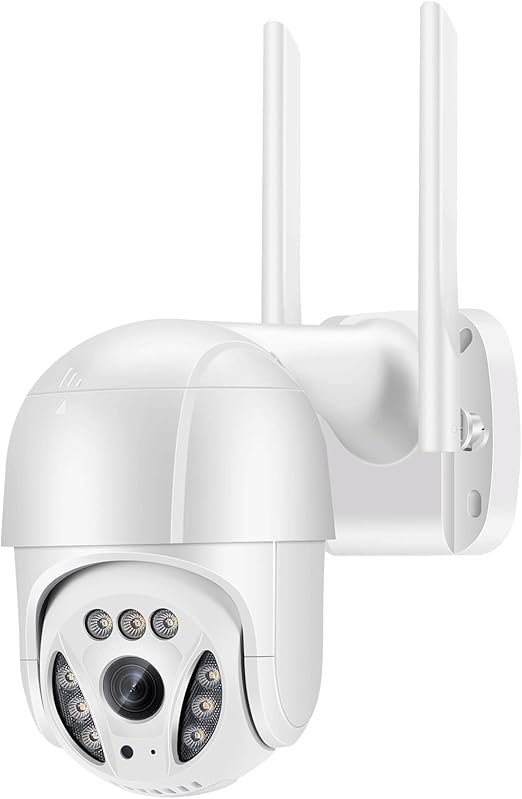 Cámara Vigilancia WiFi Exterior, 1080P Cámara IP WiFi con 30m