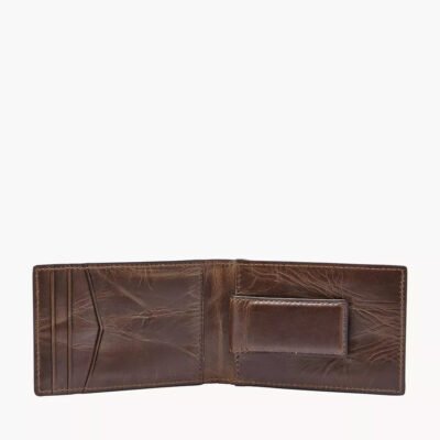 Cartera plegable Derrick con clip para billetes