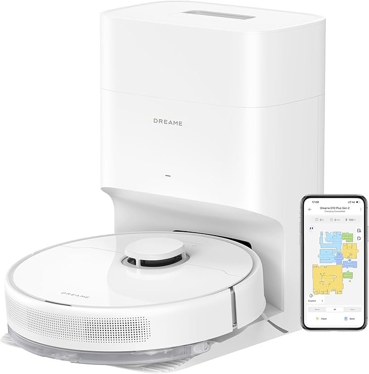 Dreame D10 Plus Robot Aspirador y Fregasuelos
