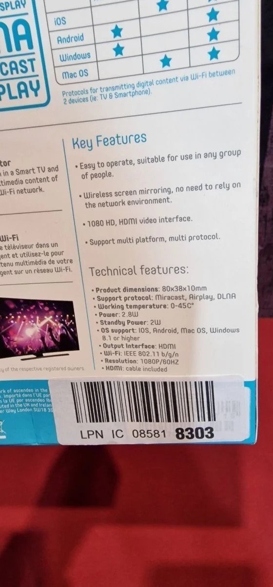 Muvit MIOCASTV Adaptador TV Cast inalámbrico - Imagen 9