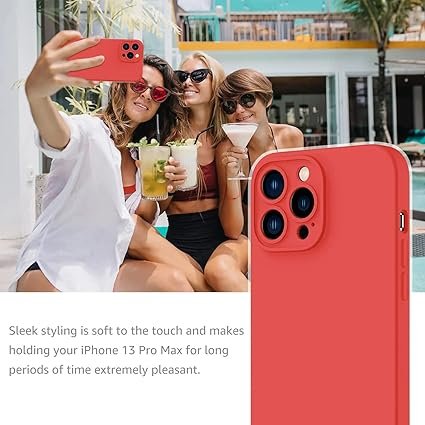 Qinzhijia Funda magnética de Silicona para iPhone 14 Pro MAX