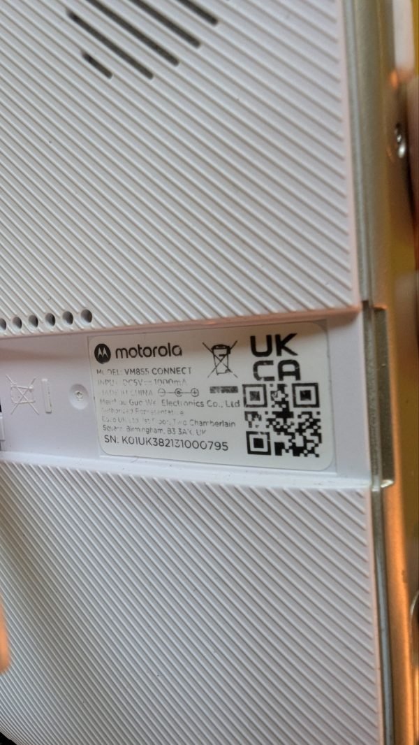 Motorola Nursery VM855 - Vigilabebés con conexión Wi-Fi - Imagen 13