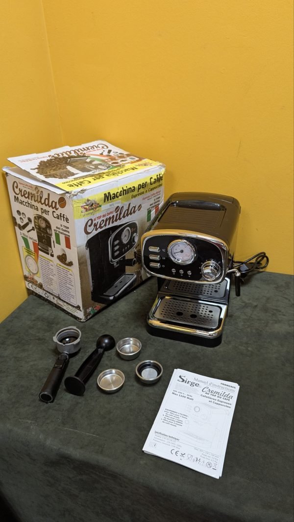 Sirge CREMILDA Cafetera Express para Espresso y Capuccino - Imagen 2