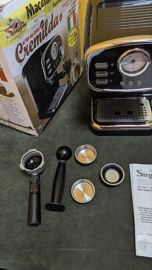 Sirge CREMILDA Cafetera Express para Espresso y Capuccino - Imagen 4