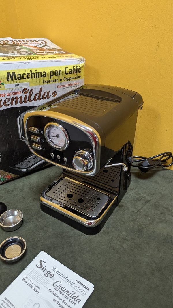 Sirge CREMILDA Cafetera Express para Espresso y Capuccino - Imagen 7
