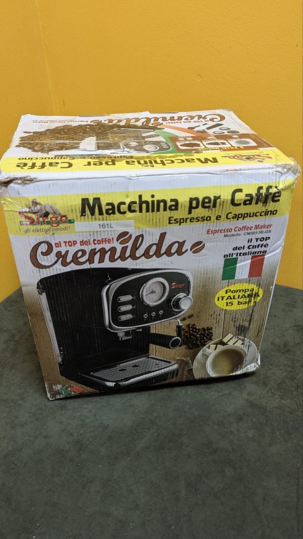 Sirge CREMILDA Cafetera Express para Espresso y Capuccino - Imagen 13