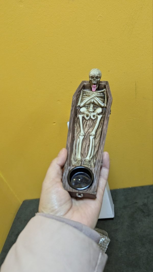 Esqueleto de resina Soporte para inciensos - Imagen 3