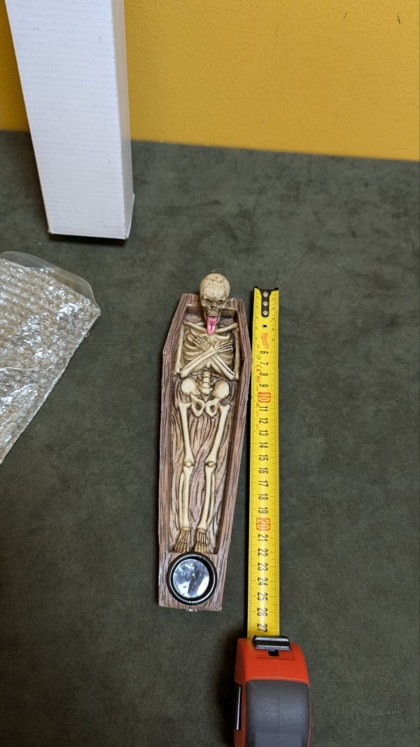 Esqueleto de resina Soporte para inciensos - Imagen 4