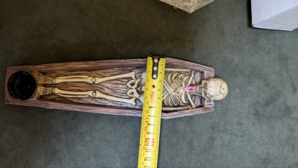 Esqueleto de resina Soporte para inciensos - Imagen 6