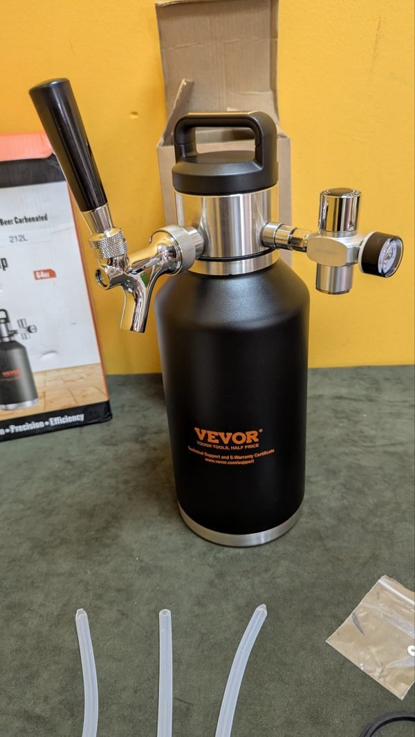 VEVOR Mini Barril de Cerveza Portátil 1,89 - Imagen 6