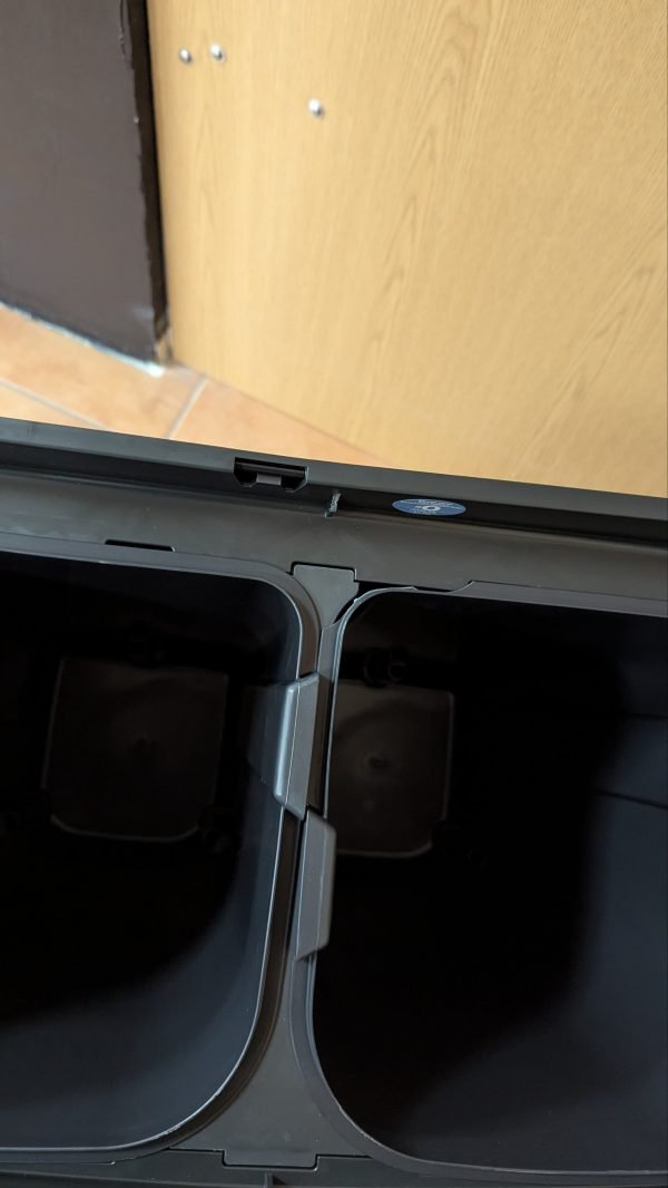 Brabantia Cubo de basura Negro mate 60L - Imagen 9