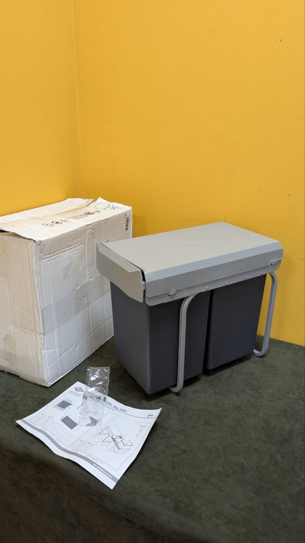 Cubo de basura empotrable de 15 litros cada uno - Imagen 2