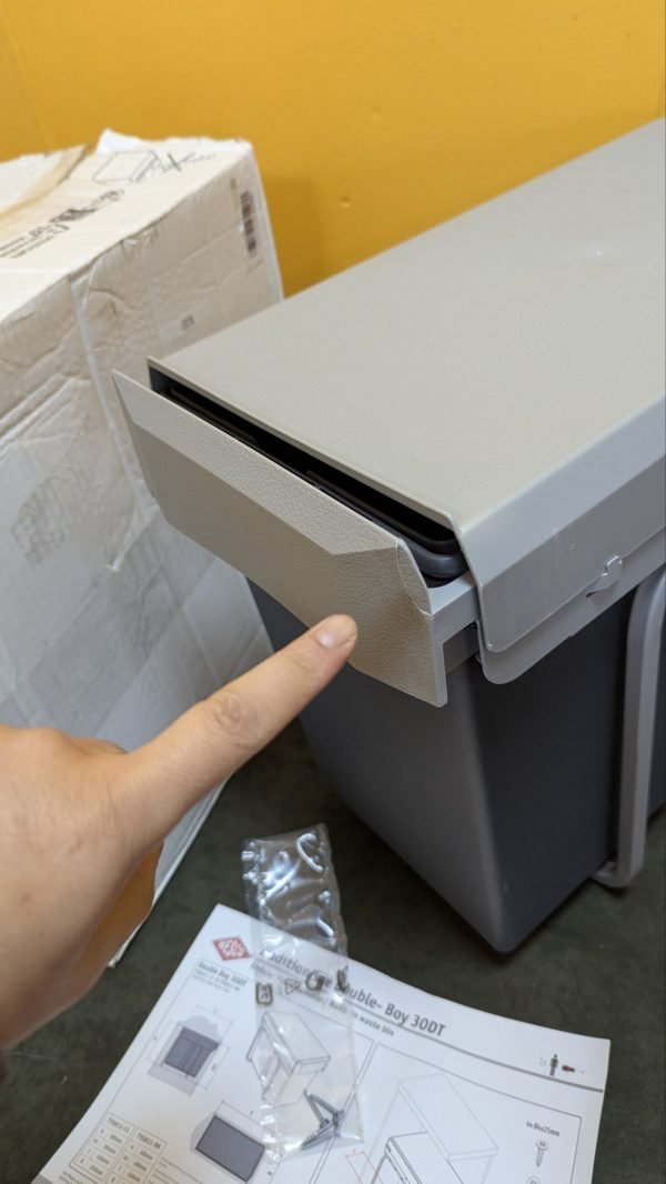 Cubo de basura empotrable de 15 litros cada uno - Imagen 6