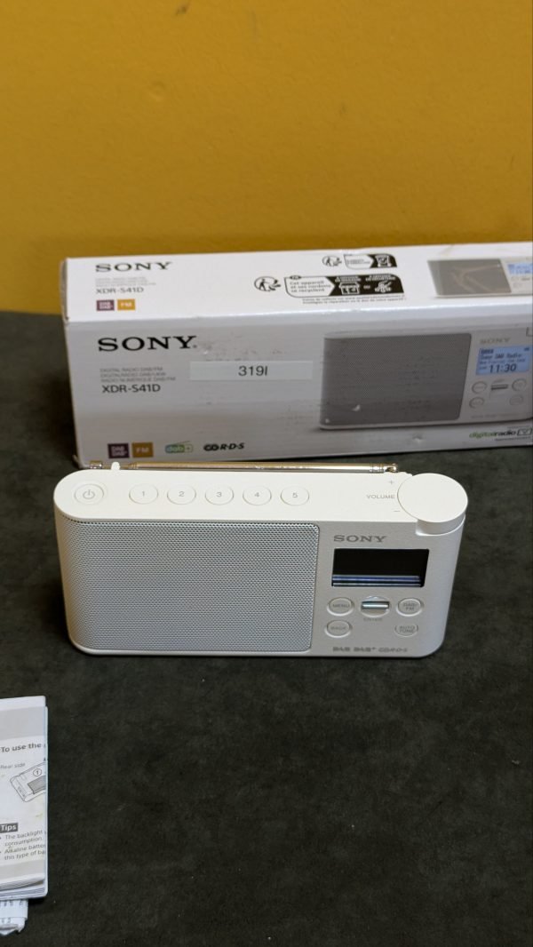 Sony XDRS41DW Radio portátil Digital - Imagen 8
