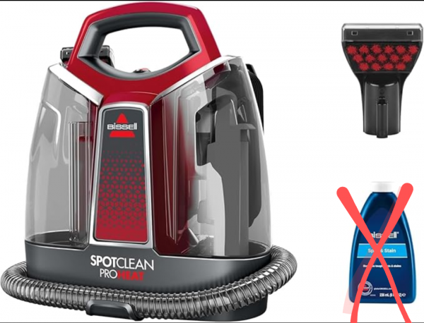 BISSELL SpotClean ProHeat, Aspiradora de Agua Tapiceria