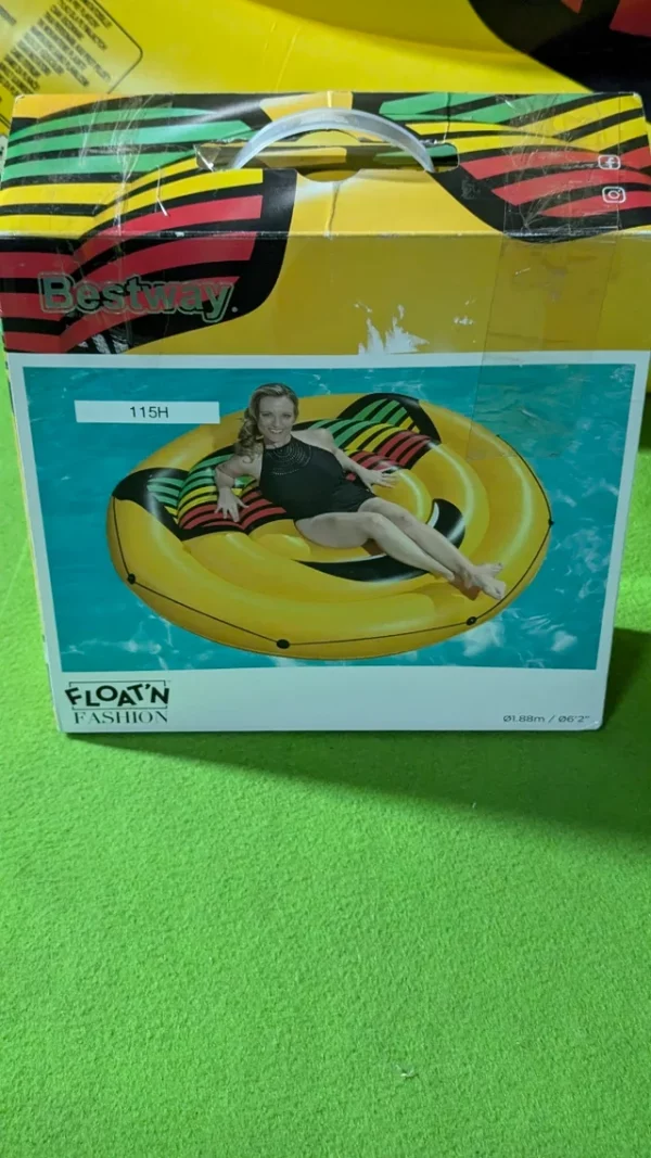 Isla Hinchable Smiley Summer Stylez Φ188 cm - Imagen 9