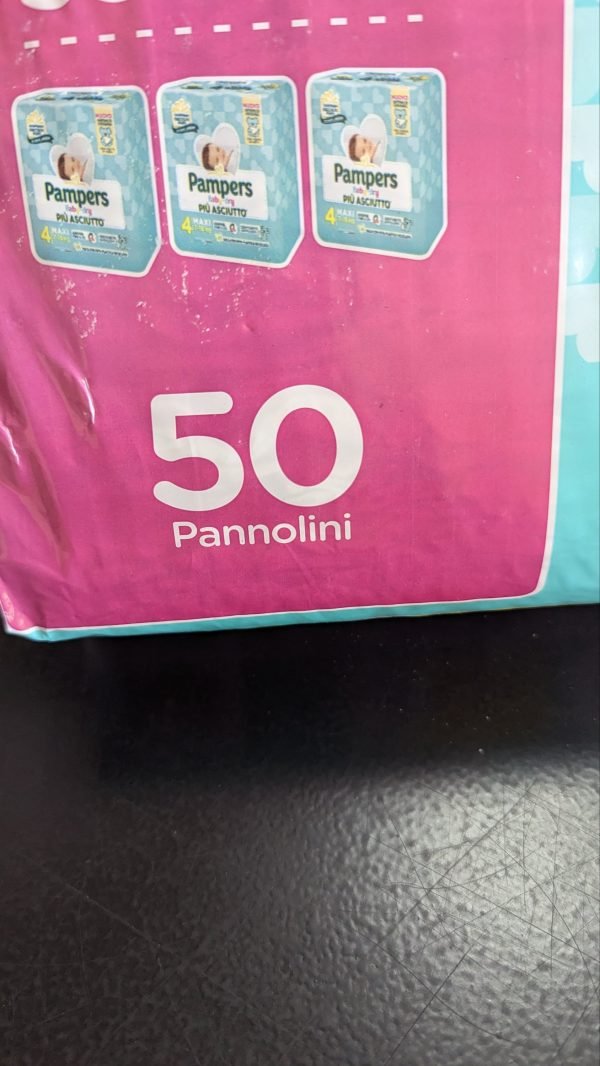 Pampers pañales talla 4  - 50 unidades - Imagen 3