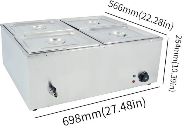 Calentador de alimentos eléctrico para Buffet - Imagen 2