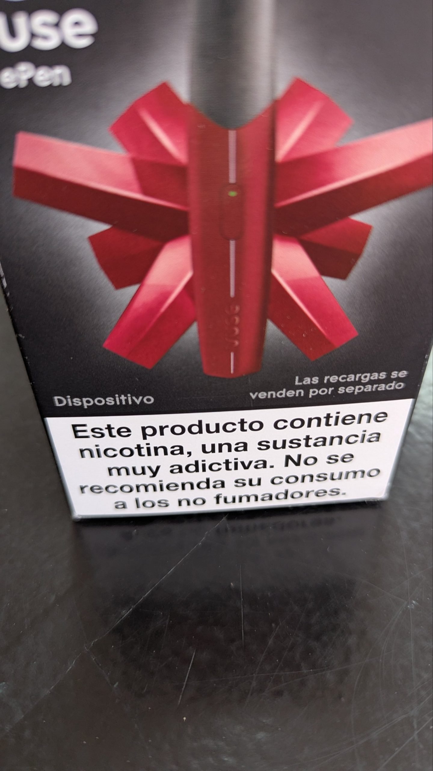VUSE Vaper recargable ePen, Sin Nicotina - Imagen 2