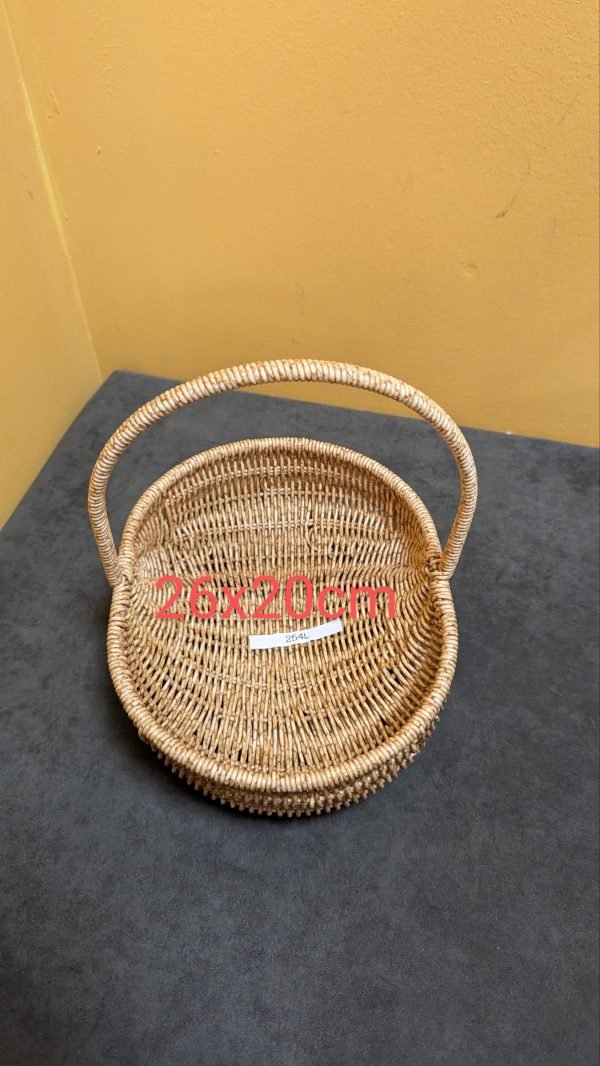 2 Cestas de mimbre con cesta de mimbre para boda - Imagen 4