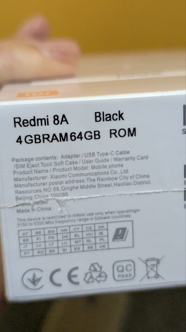 Xiaomi Redmi 8A 4Gb Ram 64Gb Rom Negro - Imagen 3
